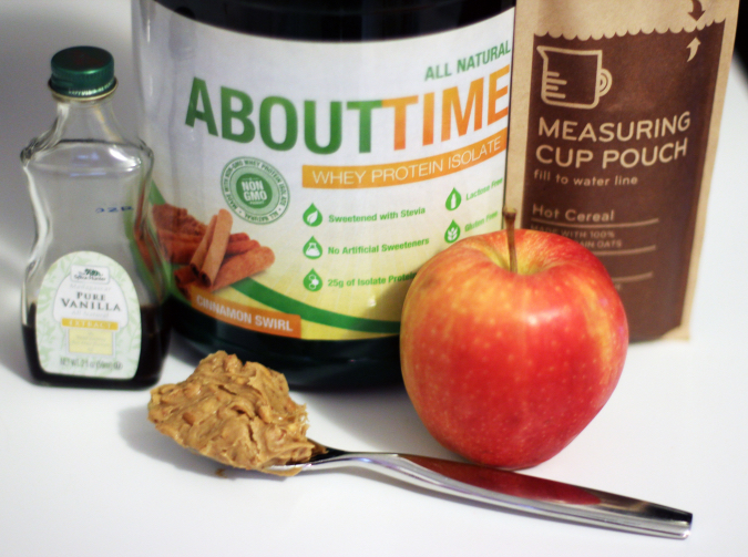 Cinnamon Apple Oatmeal RecipeIngredients