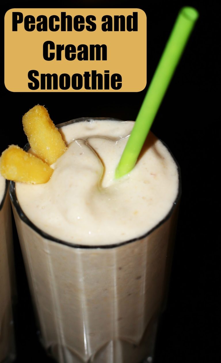 Peaches and Cream Smoothie and AboutTime Coupon Code