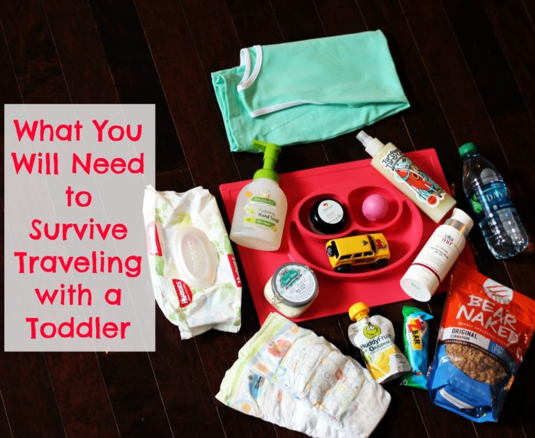 What You Need to Survive a Trip with a Toddler