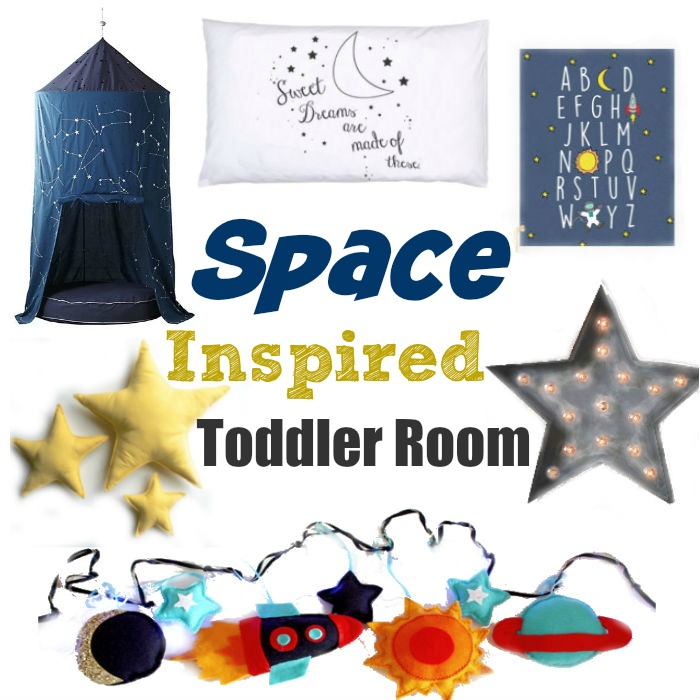 Space Themed Toddler Room