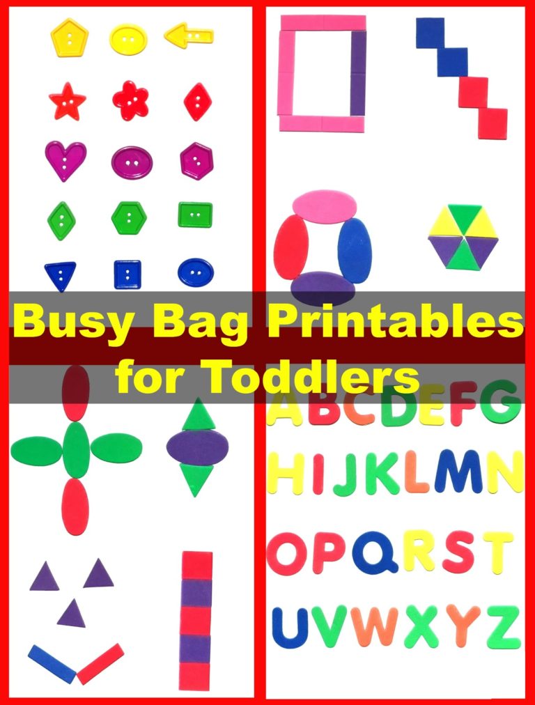 Busy Bag Binder and Printables