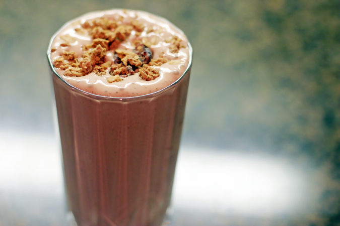 Chocolate Post-Workout Recovery Shake