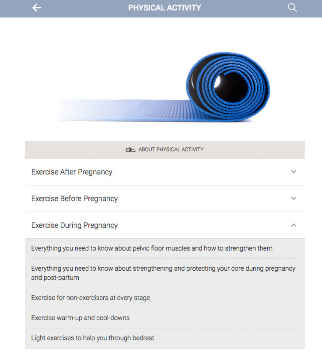 Best Pregnancy App for Nutrition and Fitness