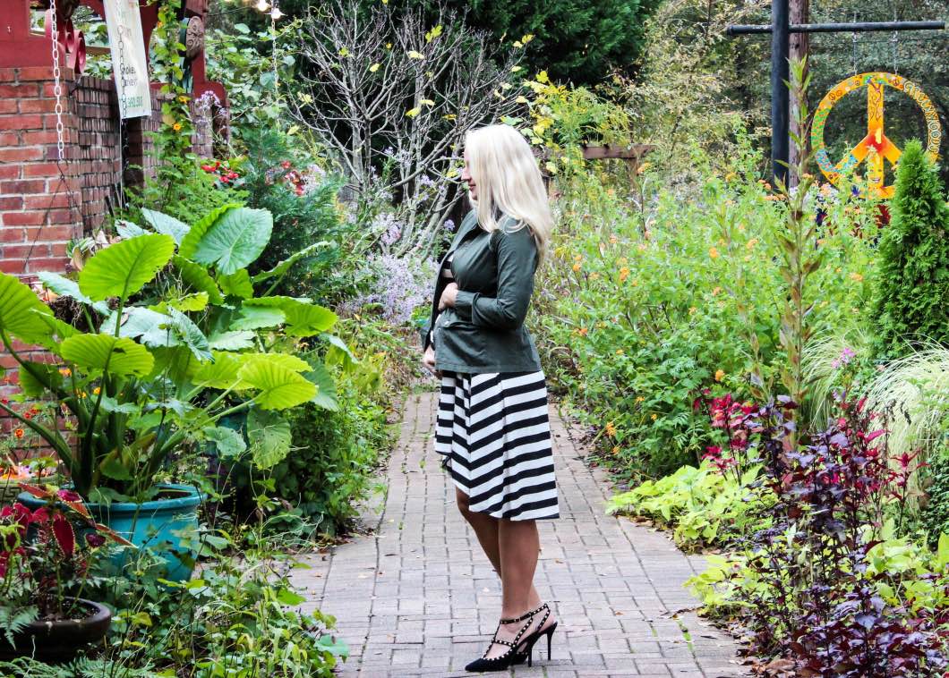Fall Maternity Style with Gray Monroe