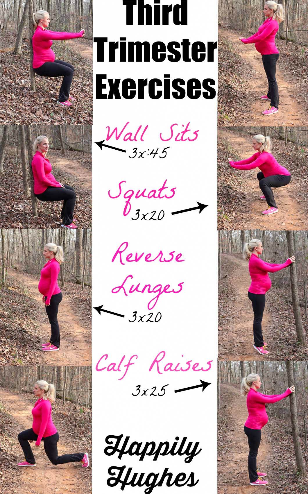 View of Third Trimester Exercise Routine | Fitness | Happily Hughes - the blog