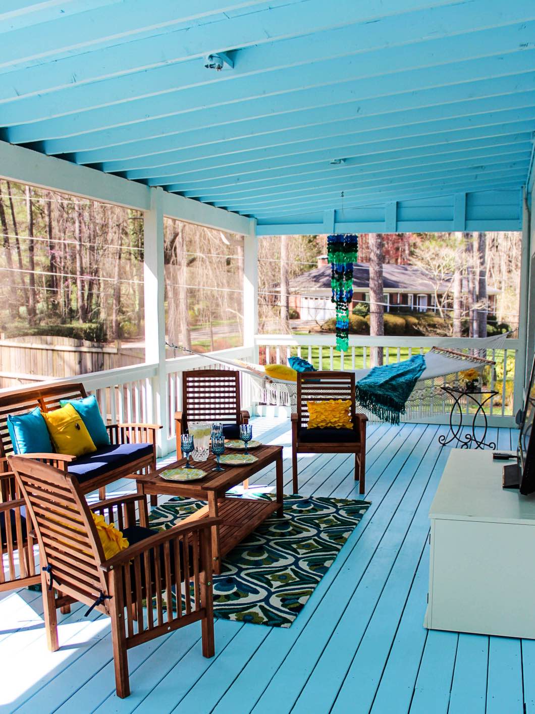 Back Porch Decorating Ideas with Pier 1