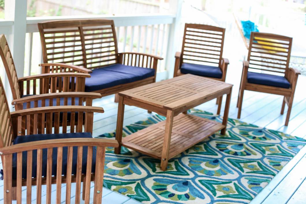 Walker Edison Patio Furniture Review and Giveaway
