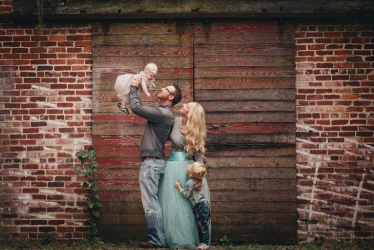 Fall Family Photos- Mint Color Scheme- With Amanda Nicole Photography