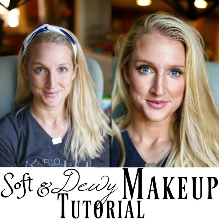 Soft Dewy Makeup Look with Luminess Coupon Code Mommy Makeover Pt. 1