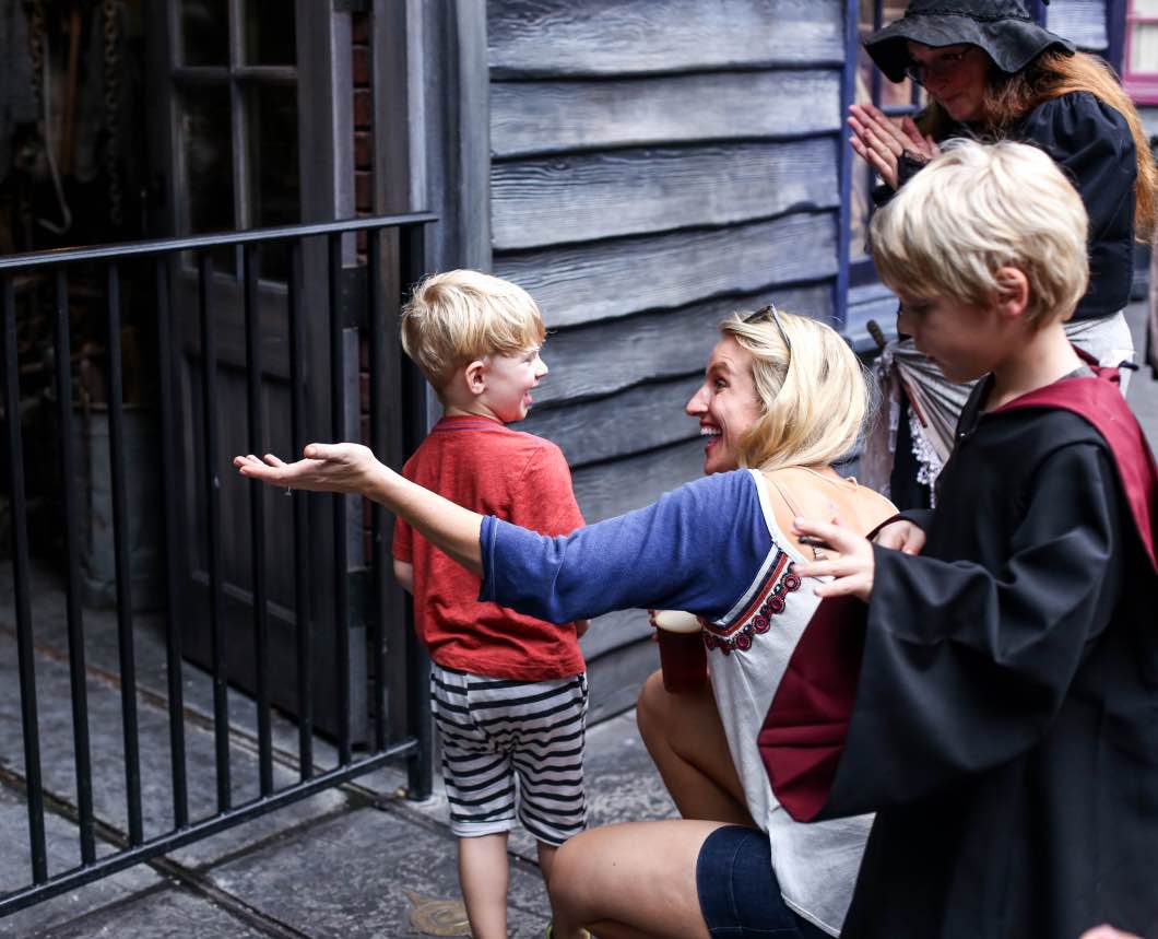 Harry Potter Universal Studios - Holiday Attractions in Orlando by Atlanta travel blogger Happily Hughes