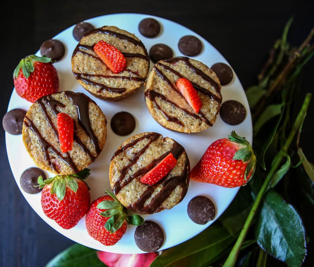Delicious & Healthy Strawberry Chocolate Muffins Recipe