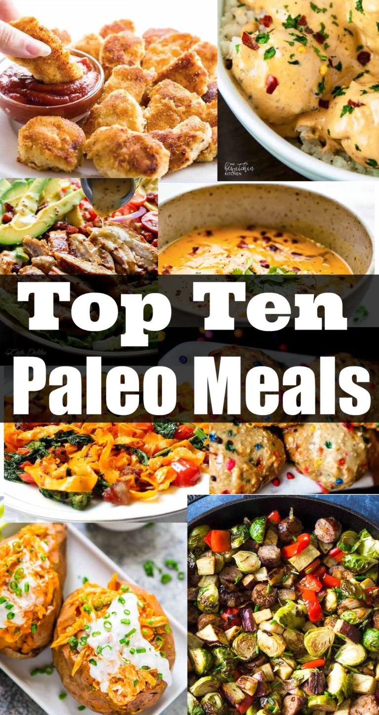 Top Ten Paleo Meals and a GIVEAWAY