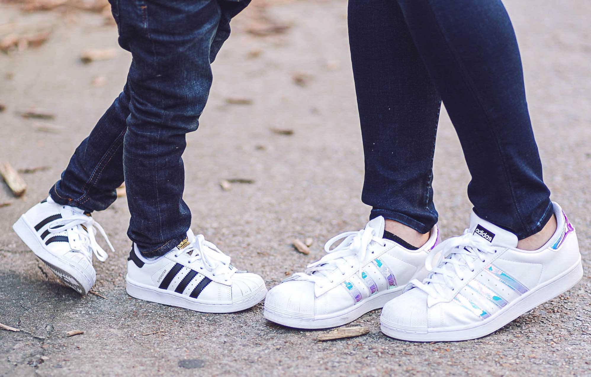 mother and son matching shoes