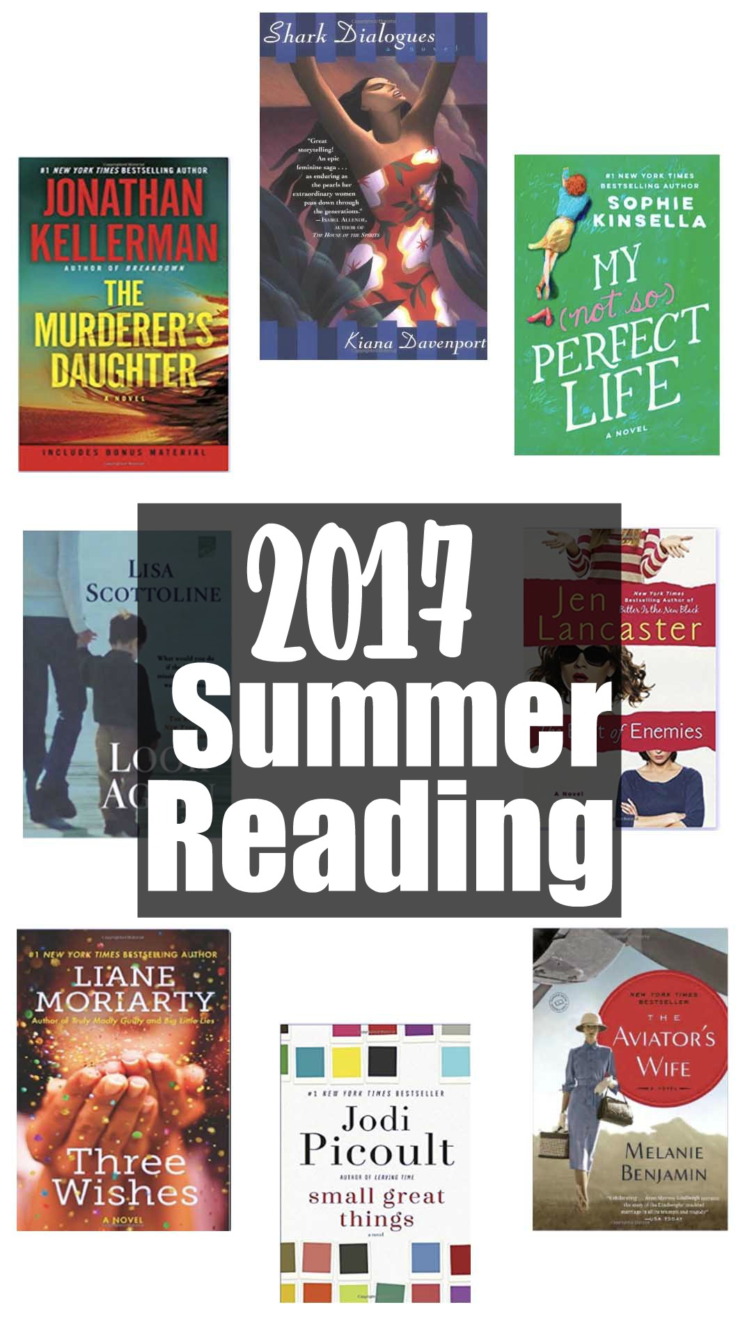 2017 Summer Reading List by Atlanta blogger Jessica from Happily Hughes