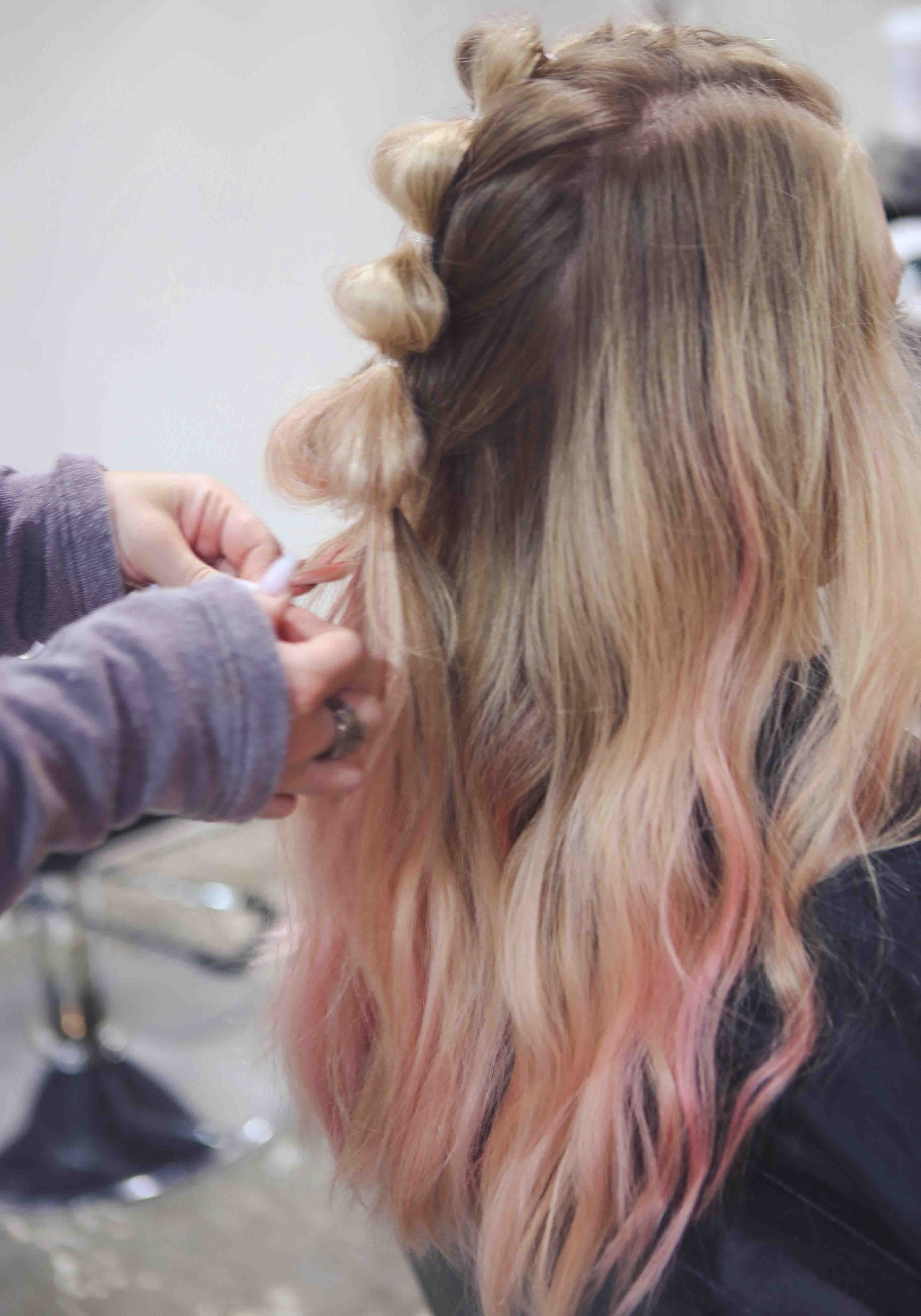 How-to: Unicorn Hair Hairstyle by Atlanta blogger Jessica of Happily Hughes