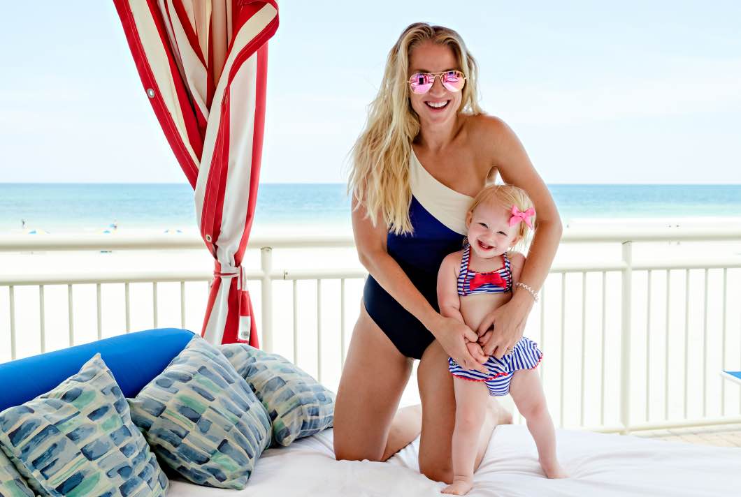 shores resort mom and daughter - Daytona Beach Family Vacation by Atlanta mom blogger Happily Hughes