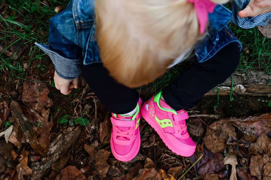monster saucy - Great Toddler Shoes for Girls by Atlanta mom blogger Happily Hughes