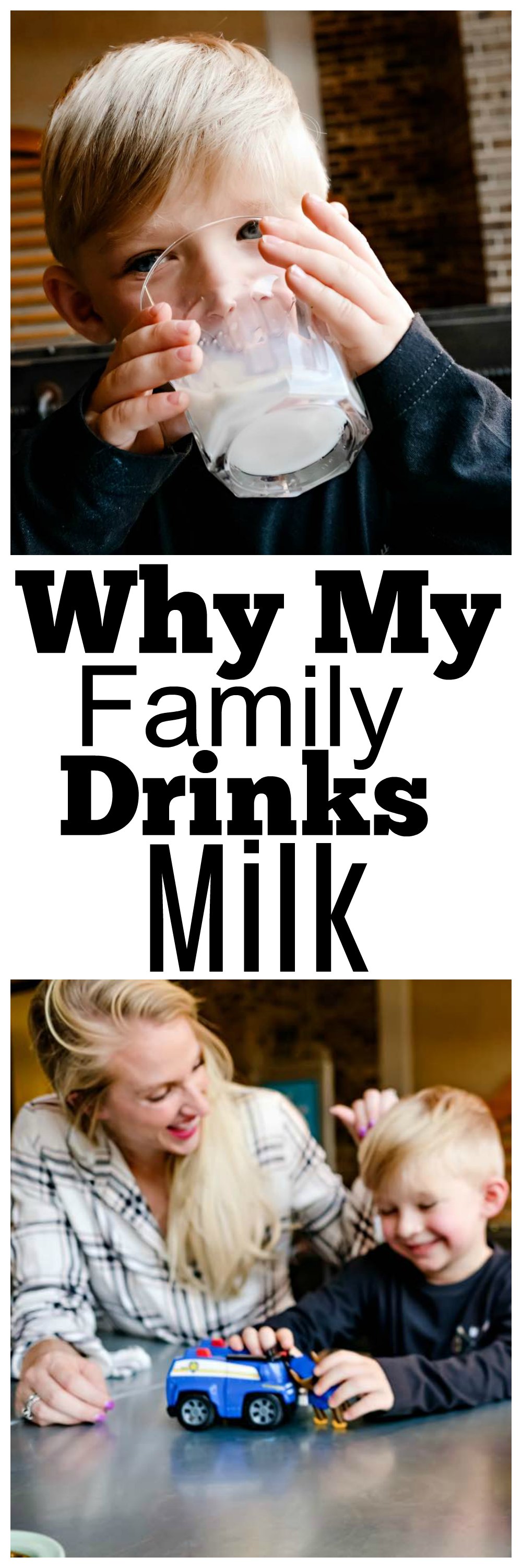 Why We Drink Milk by Atlanta mom blogger Happily Hughes