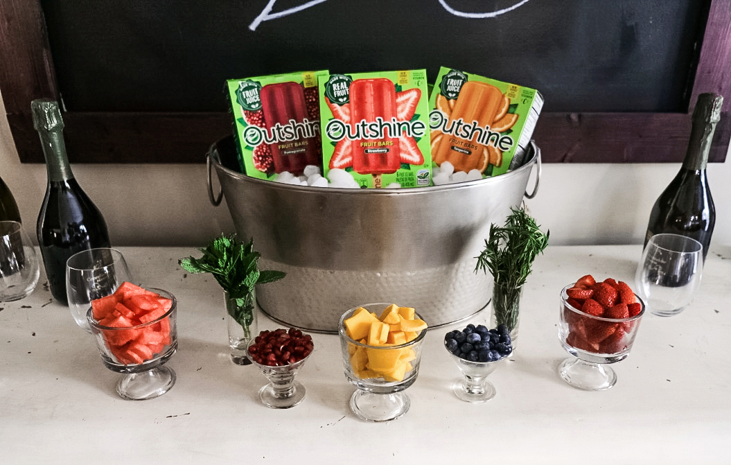 Prosecco Ice Pop Bar featured by popular Atlanta lifestyle blogger Happily Hughes 