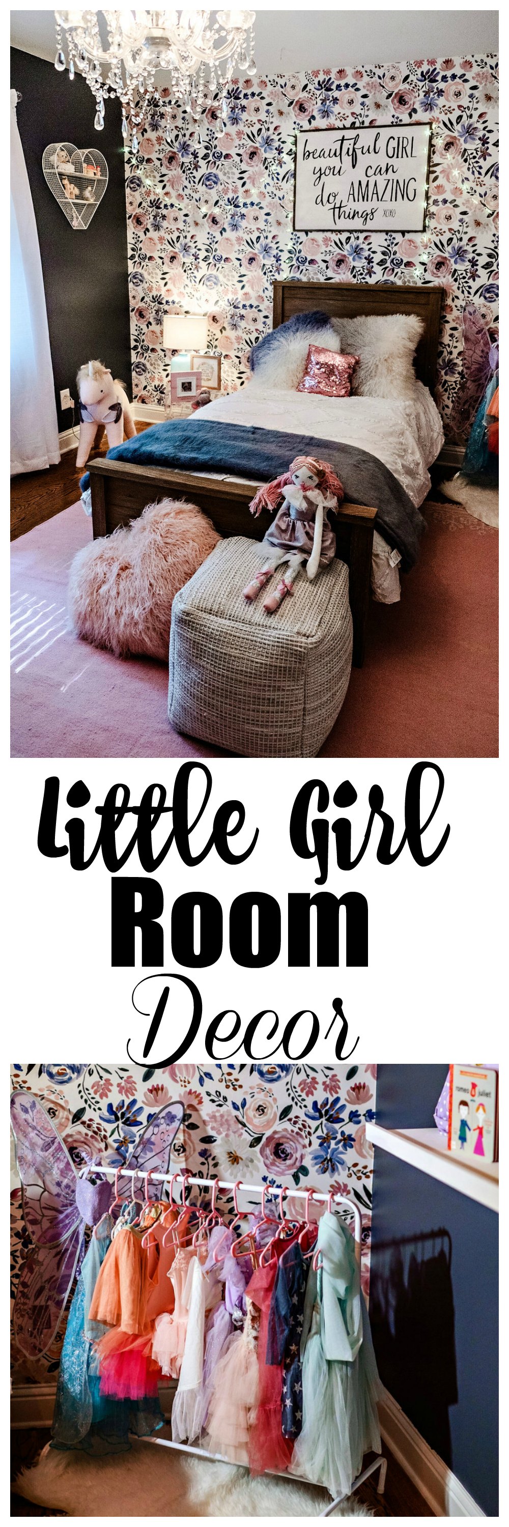 Pottery Barn Kids | Meg Basinger | Little Girl Room Decor featured by popular Atlanta life and style blogger Happily Hughes