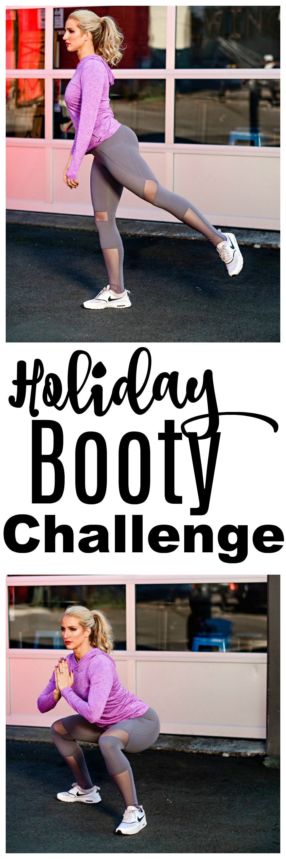 Get your booty in shape just in time for the holidays. Popular Atlanta Blogger Happily Hughes is sharing her holiday booty challenge plus a few of her favorite healthy coffee recipes here! 