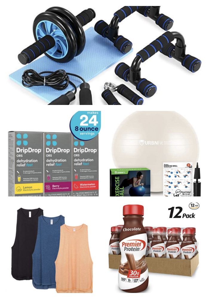 Looking for the best Amazon fitness finds this month? Popular Atlanta Blogger Happily Hughes is sharing her top Amazon fitness finds this month HERE!